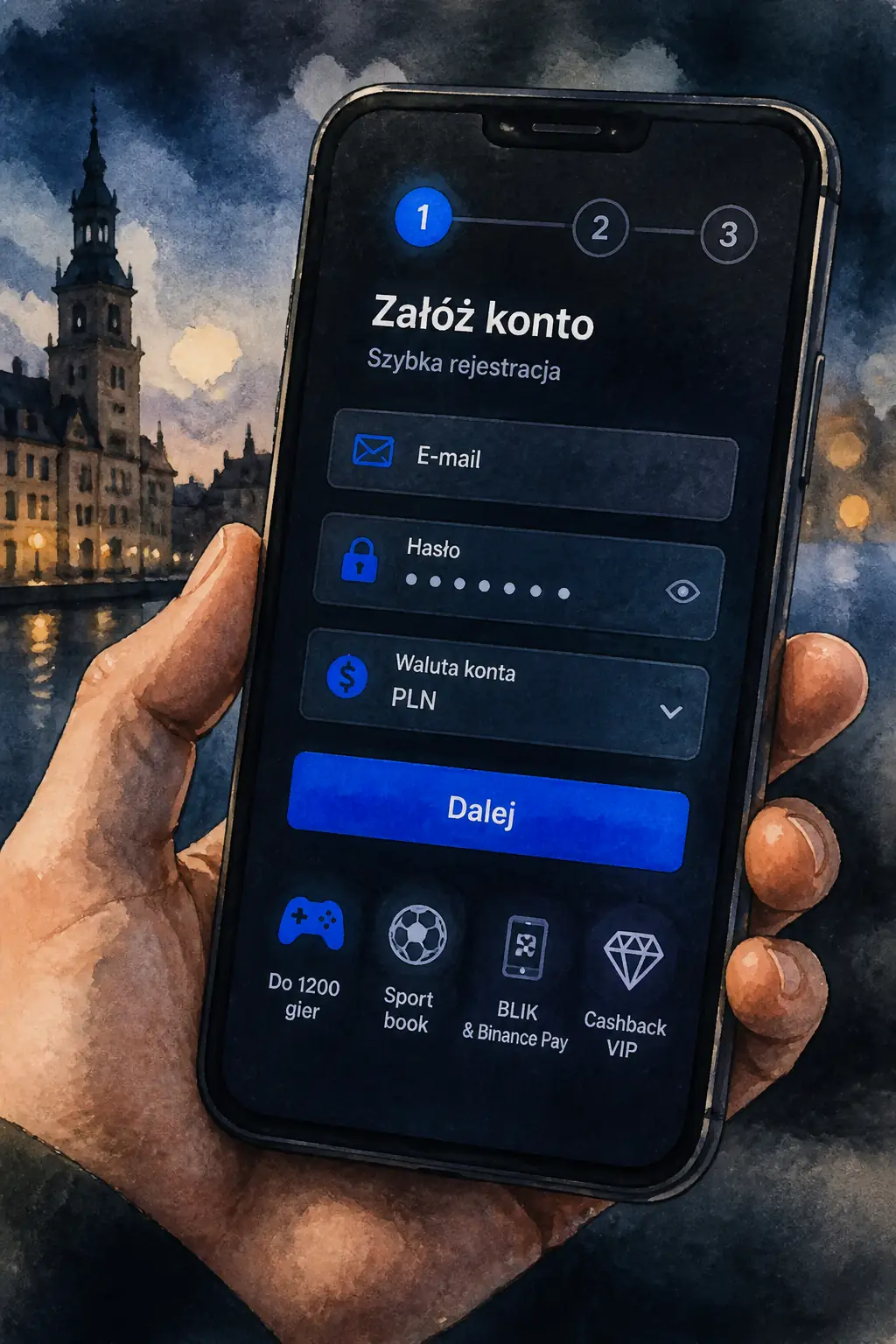Slottica Casino Rejestracja Polska – Zaloz Konto visual guide for Slottica Casino